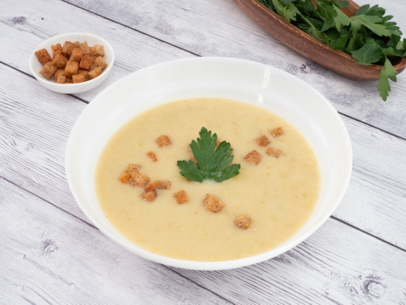 Крем суп овощной