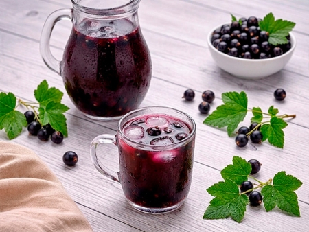 Морс из черной смородины