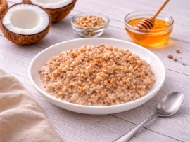 Энерго-гречка на кокосовом молоке с медом