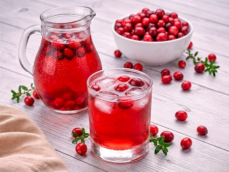 Морс клюквенный