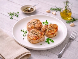 Медальоны из индейки с прованскими травами