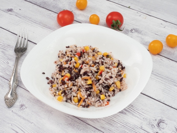 Смесь 2-х рисов с овощами